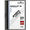 DURABLE klemmap DURACLIP, A4, kunststof, met clip, antraciet