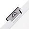 DURABLE klemmap DURACLIP, A4, kunststof, met clip, rood