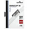 DURABLE klemmap DURACLIP, A4, kunststof, met clip, wit