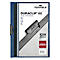 DURABLE klemmappen DURACLIP, A4, kunststof, met clip, donkerblauw