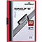 DURABLE klemmappen DURACLIP, A4, kunststof, met clip, rood