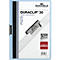 Durable Klemmmappe Duraclip, DIN A4, Kunststoff, mit Clip, hellblau