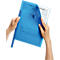 Durable Klemmschienenhülle, Polypropylen, 220 my, 50 Stück, blau