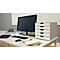 DURABLE ladebox VARICOLOR, 5 schuifladen, C4, grijs/wit