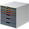 DURABLE ladebox VARICOLOR, 7 laden (3 hoge en 4 vlakke), C4