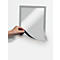 DURABLE magneetlijst DURAFRAME MAGNETIC, A4, zilver-metallic, 5 stuks