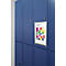 DURABLE magneetlijst DURAFRAME MAGNETIC, A4, zilver-metallic, 5 stuks