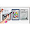 DURABLE magneetlijst DURAFRAME MAGNETIC, A4, zwart, 5 stuks