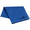 Blue microfiber cloth with DURABLE logo. Zigzag edge. Partially folded.