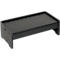 Durable Monitorständer EFFECT, 3-fach höhenverstellbar, bis 10 kg, mit Schublade bis 5 kg, Metall/Recycling-PET-Filz, schwarz