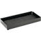 Durable Monitorständer EFFECT, 3-fach höhenverstellbar, bis 10 kg, mit Schublade bis 5 kg, Metall/Recycling-PET-Filz, schwarz