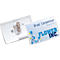 DURABLE naambadges met combiklem CLICK FOLD - 54 x 90 mm - pak van 25 stuks