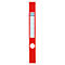 Durable Ordnerrückenschilder Ordofix, Rückenbreite 40 mm, selbstklebend, 10 Stück, rot