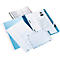 Durable Personalhefter, DIN A4, 5 Fächer, blau
