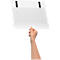 Durable posterzak, A4 staand &amp; liggend formaat, 2-zijdig, voor maximaal 2 vel, magnetisch, waterbestendig, B 247 x D 0,6 x H 325 mm, transparant, 5 stuks