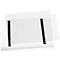 Durable posterzak, A4 staand &amp; liggend formaat, 2-zijdig, voor maximaal 2 vel, magnetisch, waterbestendig, B 247 x D 0,6 x H 325 mm, transparant, 5 stuks