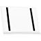 Durable posterzak, A4 staand &amp; liggend formaat, 2-zijdig, voor maximaal 2 vel, magnetisch, waterbestendig, B 247 x D 0,6 x H 325 mm, transparant, 5 stuks