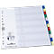 DURABLE PP-Register, Zahlen 1-12
