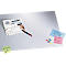 Durable Schreibunterlage, mit Dekorrille, blendfrei, rutschfest, 650 x 500 mm, transparent