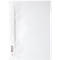 DURABLE snelhechtmap met snelhechter, A4, polypropeen, 50 st., wit