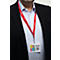 DURABLE textielband met opdruk VISITOR, met veiligheidssluiting en karabijnhaak, L 440 x B 20 mm