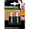 Duracell Batterie Rechargeable Baby C, Long-Life Ion Core, HR14, 1,2 V, 3000 mAh, pre-charged, im Retail Blister, 2 Stück