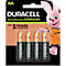 DURACELL® oplaadbare batterij Mignon AA, 2400 mAH, 4 stuks