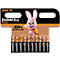 Duracell Plus Extra Life batterijen, Micro AAA, voltage 1,5 V, 10 stuks
