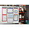 DURAFRAME® Magnetic TOP, magneetlijst voor opschriften, A4, zilver, 5 stuks