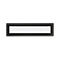 DURAFRAME® Magnetic TOP, magneetlijst voor opschriften, A4, zwart, 5 stuks