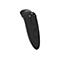 Scanner de codes-barres noir avec le logo "Socket Mobile".