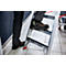 Duurzame antisliptape Duraline Grip+, vervormbaar, voor binnen en buiten, DIN 51130, zelfklevend, grove coating, 1 rol met L 15 m x B 50 mm, aluminium, zwart