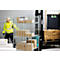 Duurzame etiketzak, harde kaft, met vouw, DIN A5 liggend, B 210 x H 148 mm, transparant