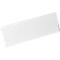 Duurzame etiketzak, harde kaft, met vouw, DIN A5 liggend, B 210 x H 74 mm, transparant