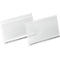 Duurzame Hard Cover labelhoes, A5 liggend, zelfklevend, met permanente kleefstrip, verwijderbaar zonder lijmresten, PET harde film, transparant