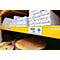 Duurzame Hard Cover labelhoes, B 150 x H 67 mm, zelfklevend, met permanente kleefstrip, verwijderbaar zonder lijmresten, PET harde film, transparant