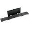 Duurzame monitorstandaard EFFECT, 3-etage, 60 % PET-vilt, tot 10 kg, kabeluitgangen, antraciet