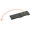 Duurzame monitorstandaard EFFECT, 3-etage, 60 % PET-vilt, tot 10 kg, kabeluitgangen, antraciet