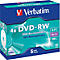 DVD-RW, 4,7 Go, 5 jewel cases