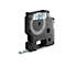 DYMO® Cassette de ruban D1 43610, largeur 6 mm, transparent/noir