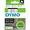 DYMO® Cassette de ruban D1 43610, largeur 6 mm, transparent/noir