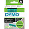 DYMO® Cassette de ruban D1 45019, largeur 12 mm, vert/noir