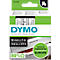 DYMO® Cassette de ruban D1 45800, 19 mm, transparent/noir