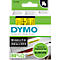 DYMO® Cassette de ruban D1 45808, 19 mm, jaune/noir