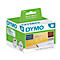 DYMO LabelWriter, adresetiketten, permanent, 89 x 36 mm, 1 x 260 stuks, transparant