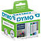 Dymo Archiv-Etiketten in grüner Verkaufsverpackung mit Anwendungsbeispiel und Grössenangabe 38 mm x 190 mm.