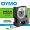 DYMO® Schriftbandkassette D1 45803, 19 mm breit, weiß/schwarz