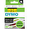 DYMO® Schriftbandkassette D1 45808, 19 mm, gelb/schwarz