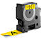 DYMO® schrijflintcassette D1 53718, 24 mm, geel/zwart