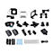 Easypix GoXtreme Enduro Black - Action-Kamera - 4K / 30 BpS - 8.0 MPix - Wireless LAN - Unterwasser bis zu 30 m